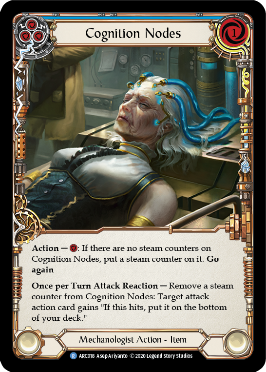 Cognition Nodes [U-ARC018] (Arcane Rising Unlimited)  Unlimited Rainbow Foil | Good Games Morley