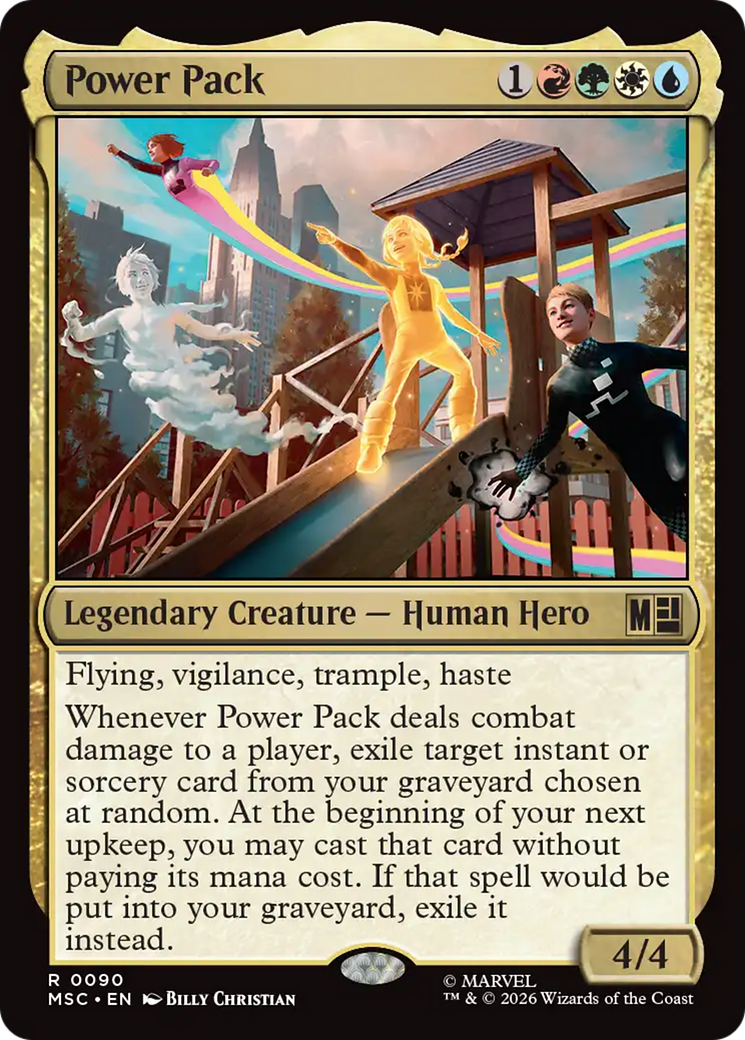 Power Pack (Surge Foil) [Marvel Super Heroes Commander] | Good Games Morley