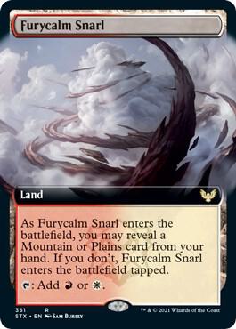 Furycalm Snarl Extended Art 361 (Strixhaven: School of Mages)  | Good Games Morley