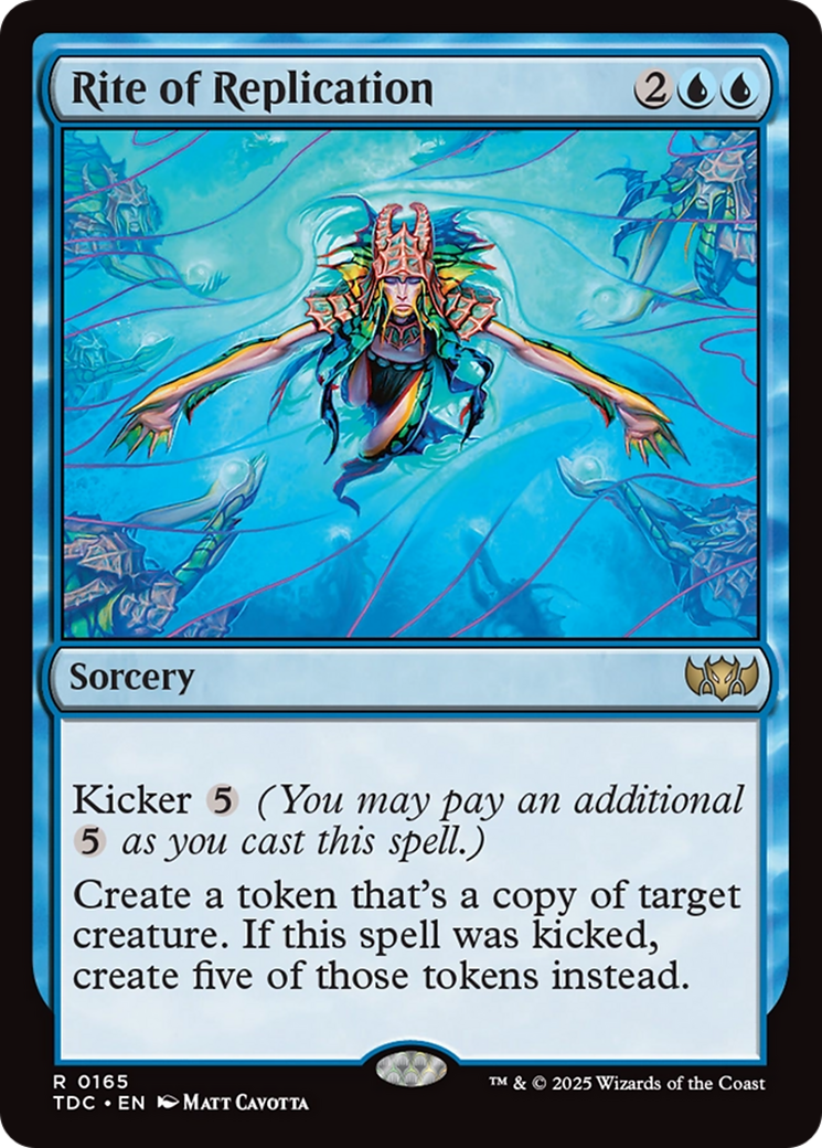 Rite of Replication [Tarkir: Dragonstorm Commander] | Good Games Morley
