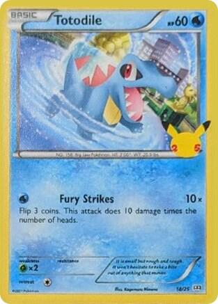 Totodile 018/025 (McDonald's 25th Anniversary Promos)  | Good Games Morley