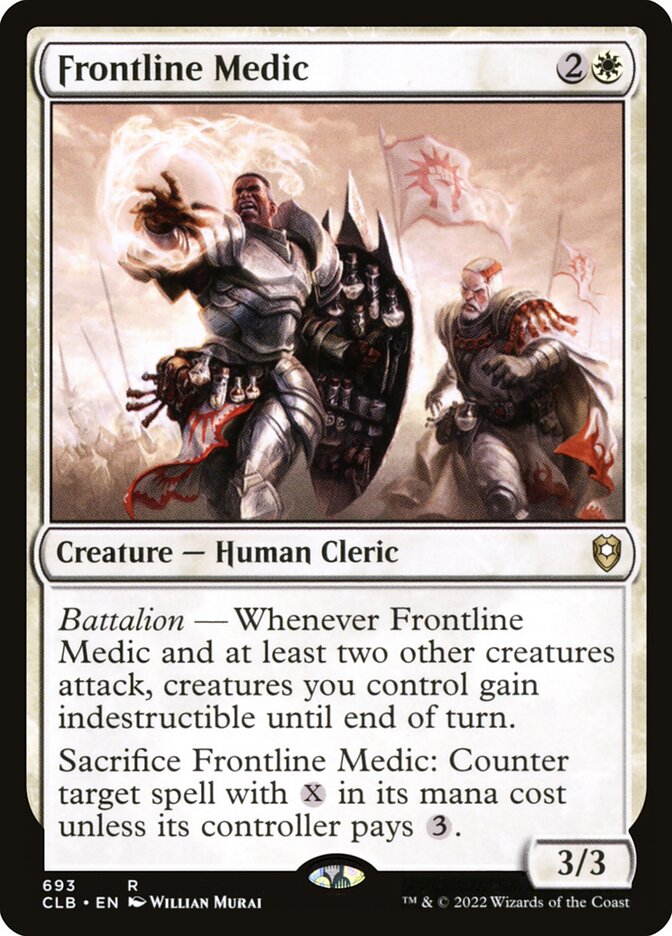 Frontline Medic 693 (Commander Legends: Battle for Baldur's Gate)  | Good Games Morley