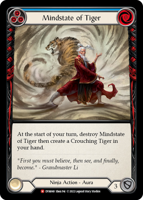 Mindstate of Tiger [DYN048] (Dynasty)  Rainbow Foil | Good Games Morley