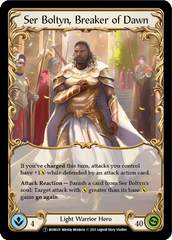 Ser Boltyn, Breaker of Dawn // Boltyn [U-MON029 // U-MON030] (Monarch Unlimited)  Unlimited Normal | Good Games Morley
