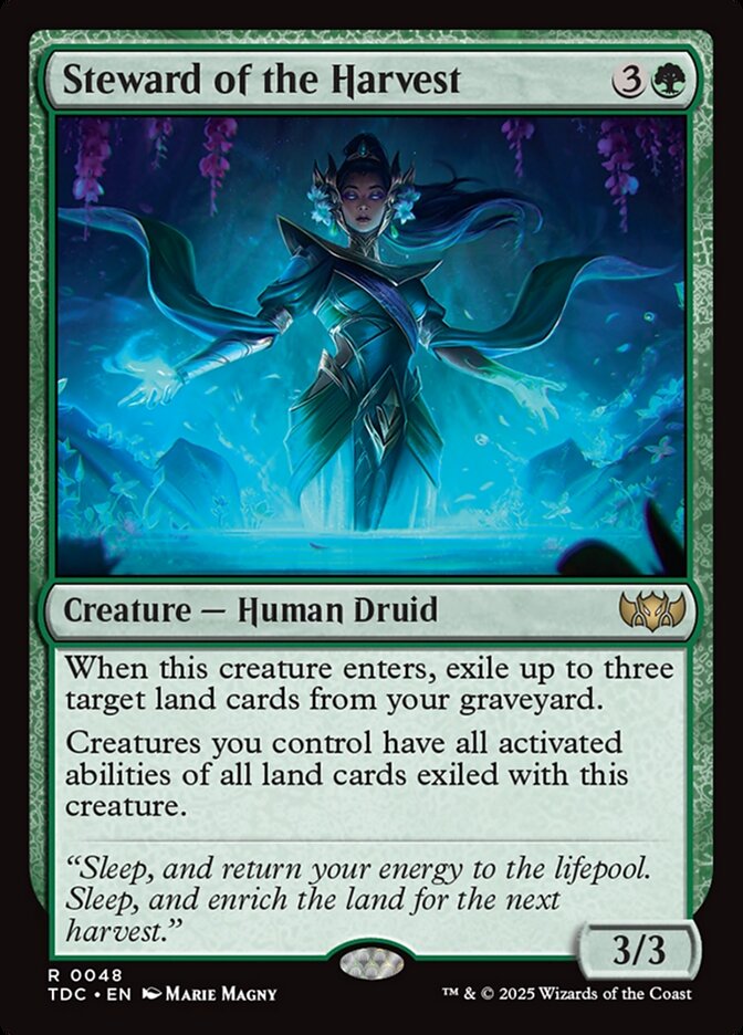Steward of the Harvest 48 (Commander: Tarkir: Dragonstorm)  | Good Games Morley