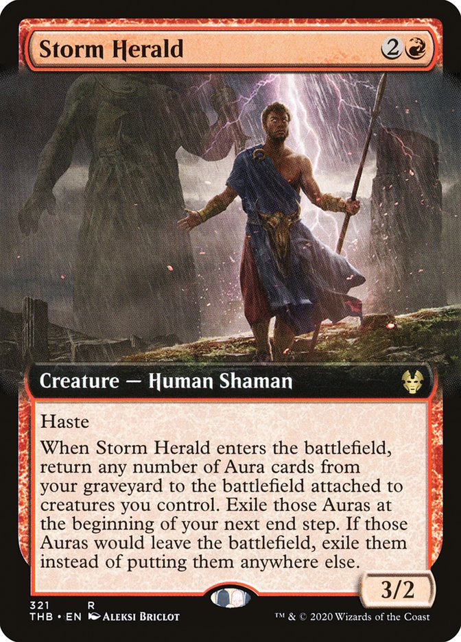 Storm Herald (Extended Art) [Theros Beyond Death] | Good Games Morley