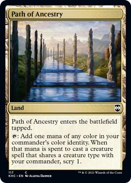 Path of Ancestry 117/1 (Commander: Kaldheim)  | Good Games Morley