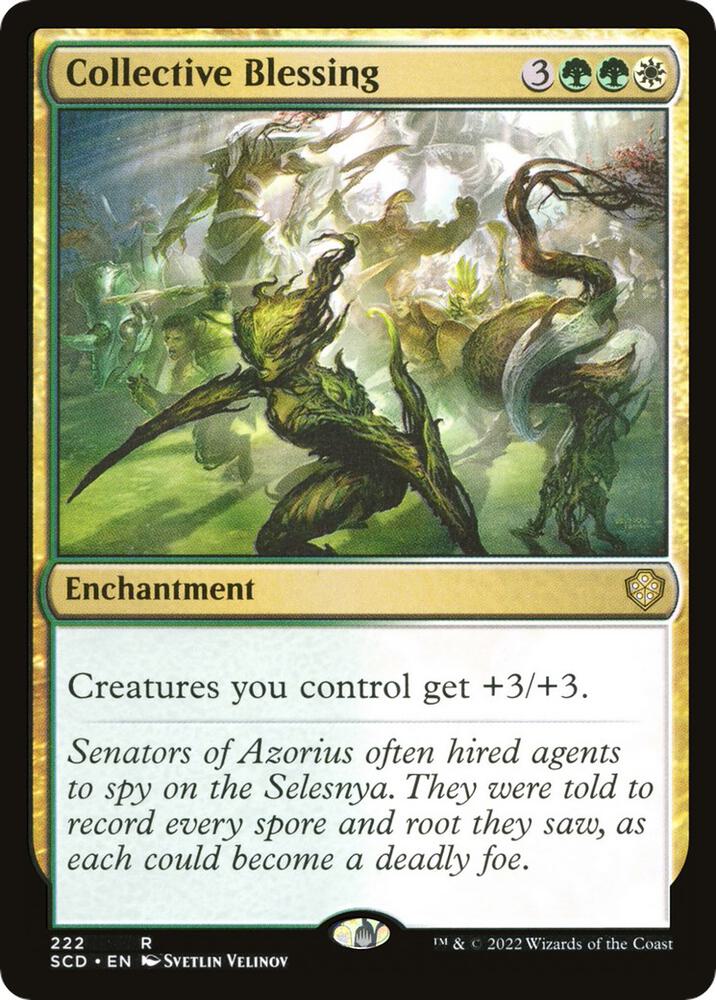 Collective Blessing 222/352 (Starter Commander Decks)  | Good Games Morley