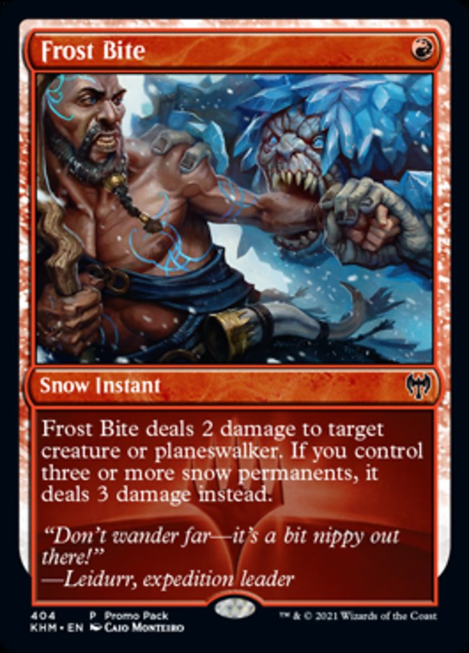 Frost Bite (Promo Pack) [Kaldheim Promos] | Good Games Morley