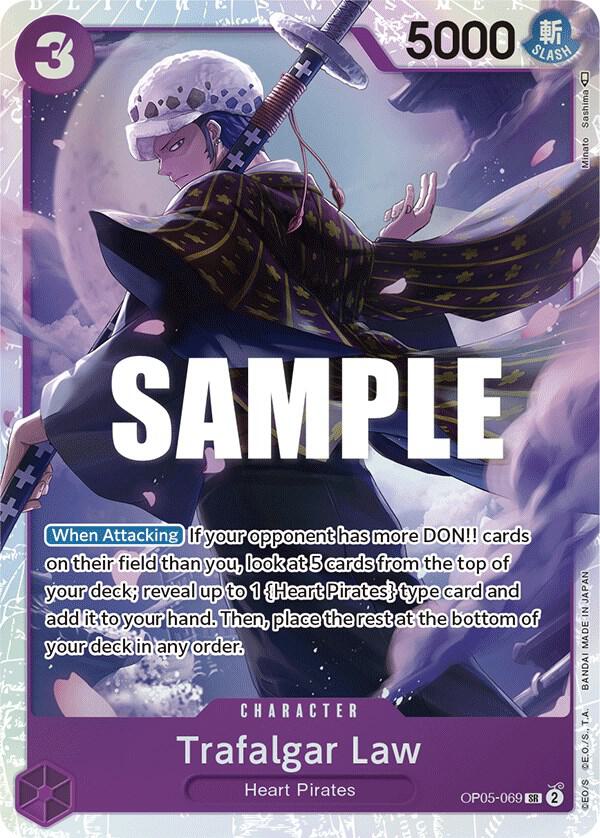 Trafalgar Law OP05-069 (Awakening of the New Era)  - Foil | Good Games Morley