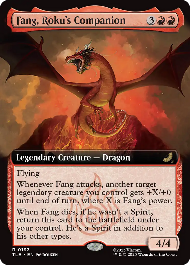 Fang, Roku's Companion (Extended Art) [Avatar: The Last Airbender: Eternal-Legal] | Good Games Morley