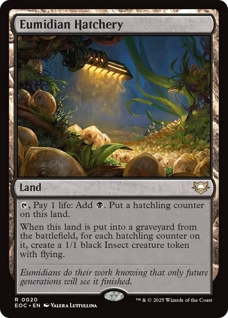Eumidian Hatchery [Edge of Eternities Commander] | Good Games Morley