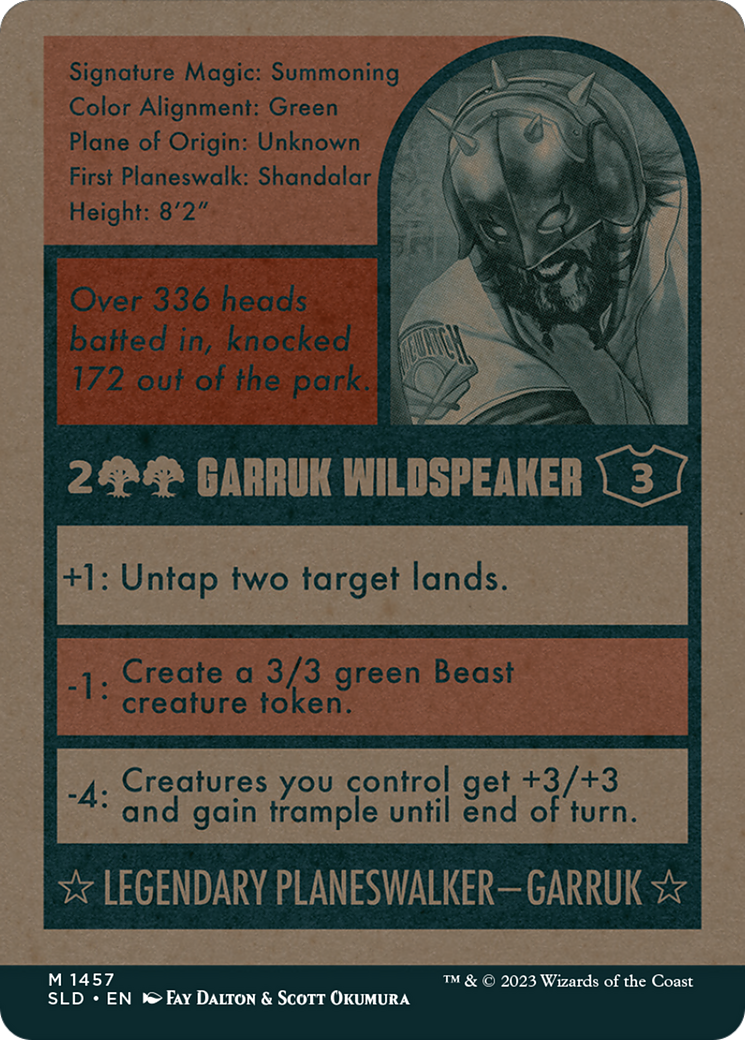 Garruk Wildspeaker [Secret Lair Drop Series] | Good Games Morley