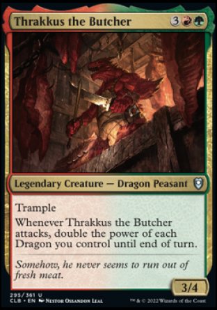 Thrakkus the Butcher [Commander Legends: Battle for Baldur's Gate] | Good Games Morley