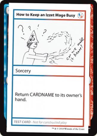 How to Keep an Izzet Mage Busy (2021 Edition) [Mystery Booster Playtest Cards] | Good Games Morley