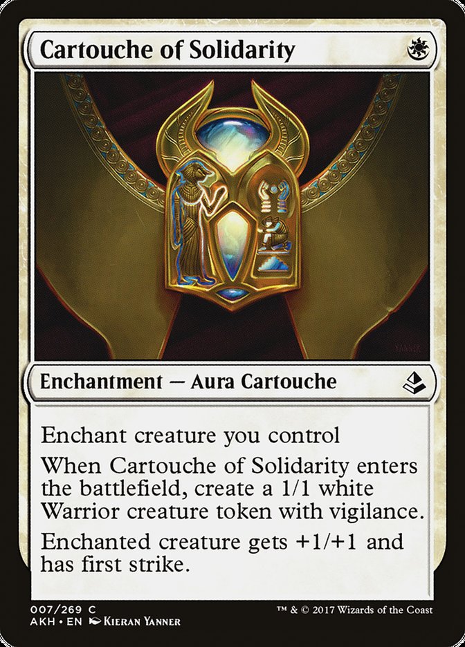 Cartouche of Solidarity 7 (Amonkhet)  | Good Games Morley