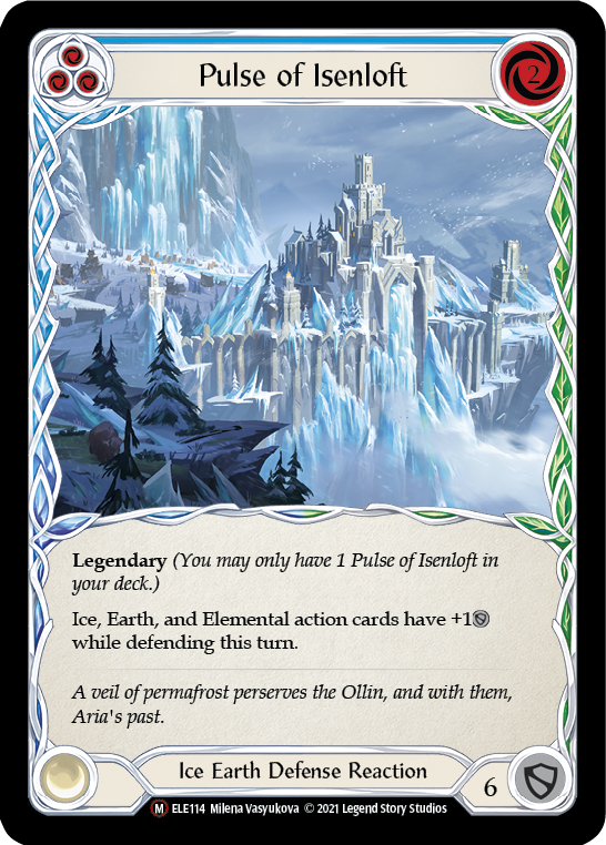 Pulse of Isenloft [U-ELE114] (Tales of Aria Unlimited)  Unlimited Rainbow Foil | Good Games Morley