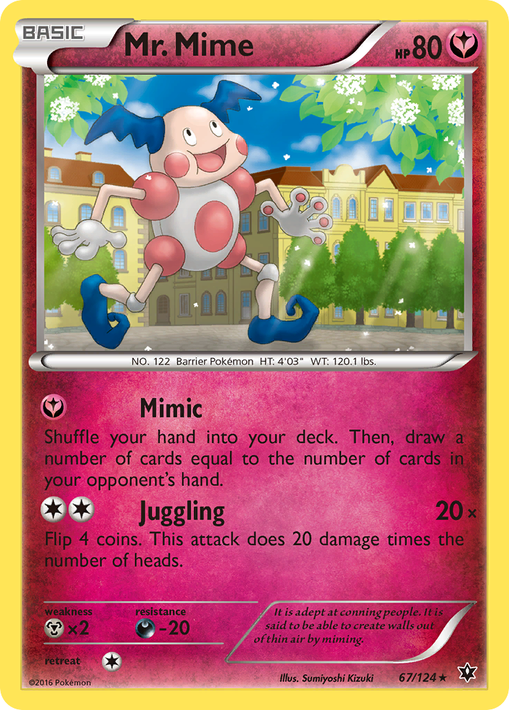Mr. Mime (67/124) [XY: Fates Collide] | Good Games Morley