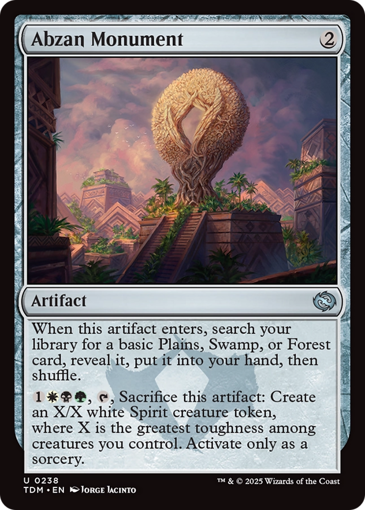 Abzan Monument [Tarkir: Dragonstorm] | Good Games Morley