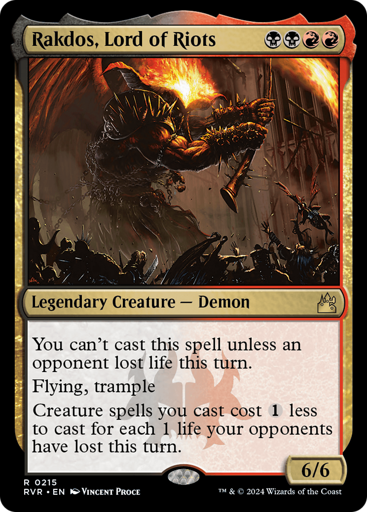 Rakdos, Lord of Riots [Ravnica Remastered] | Good Games Morley