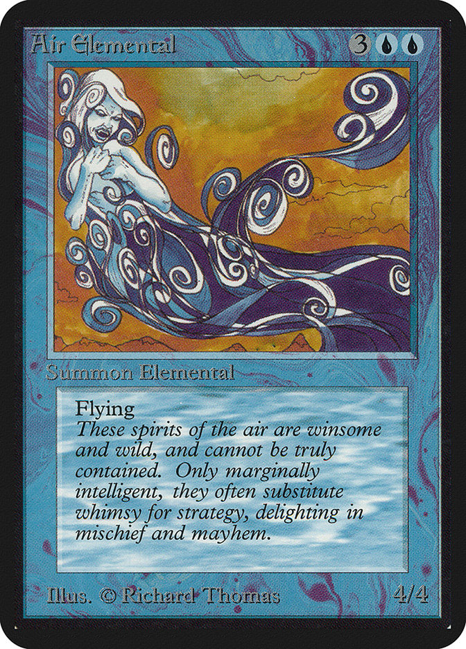Air Elemental [Alpha Edition] | Good Games Morley