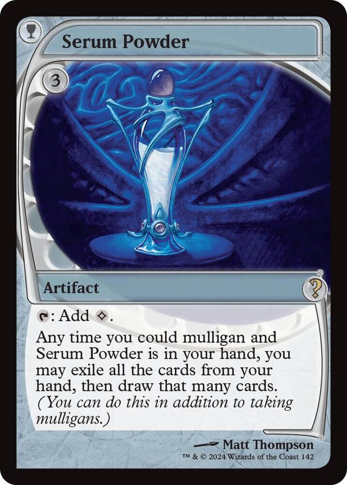 Serum Powder 142/390 (Mystery Booster 2)  - Future Sight | Good Games Morley