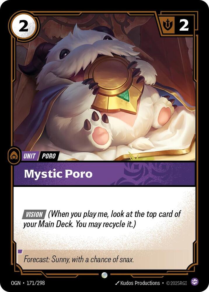 Mystic Poro 171/298 (Origins)  - Foil | Good Games Morley
