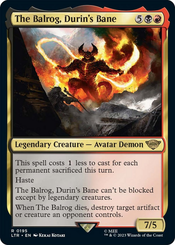 The Balrog, Durin's Bane [The Lord of the Rings: Tales of Middle-Earth] | Good Games Morley