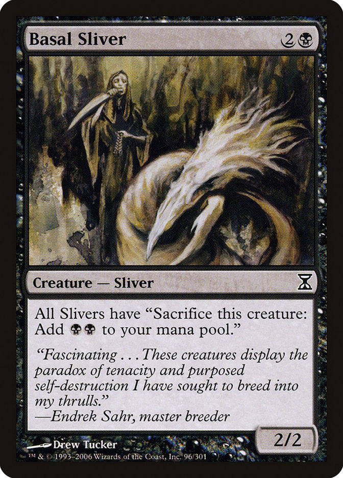 Basal Sliver 96/301 (Time Spiral)  - Foil | Good Games Morley