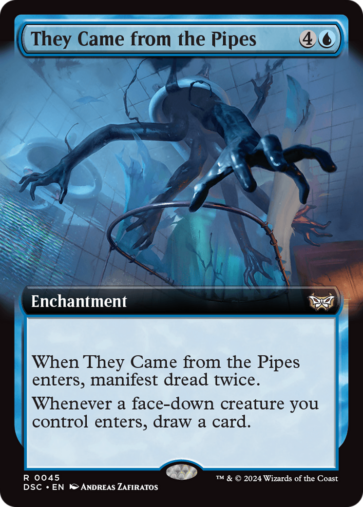 They Came from the Pipes (Extended Art) [Duskmourn: House of Horror Commander] | Good Games Morley