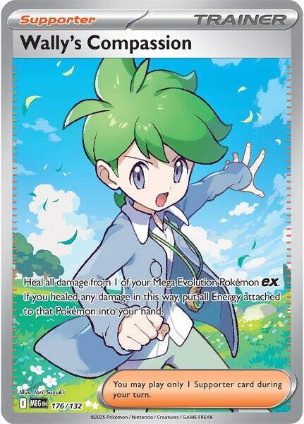 Wally's Compassion 176/132 (ME01: Mega Evolution)  - Holofoil | Good Games Morley