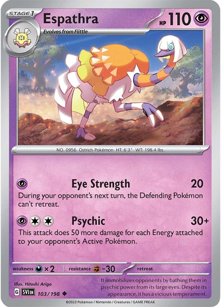 Espathra (103/198) [Scarlet & Violet: Base Set] | Good Games Morley