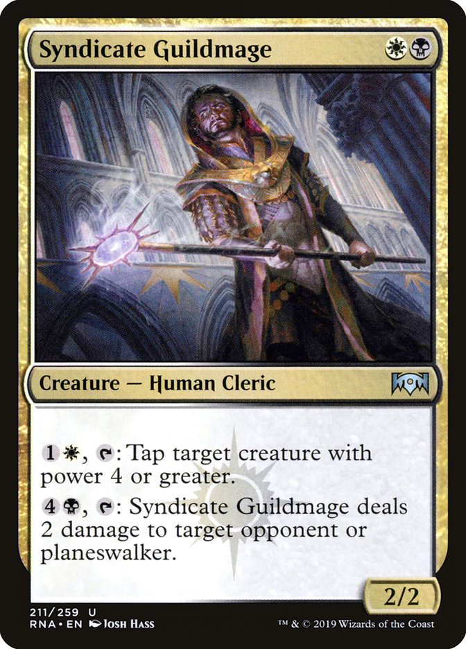 Syndicate Guildmage 211/259 (Ravnica Allegiance)  - Foil | Good Games Morley