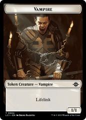 Blood // Vampire (0004) Double-Sided Token [The Lost Caverns of Ixalan Commander Tokens] | Good Games Morley