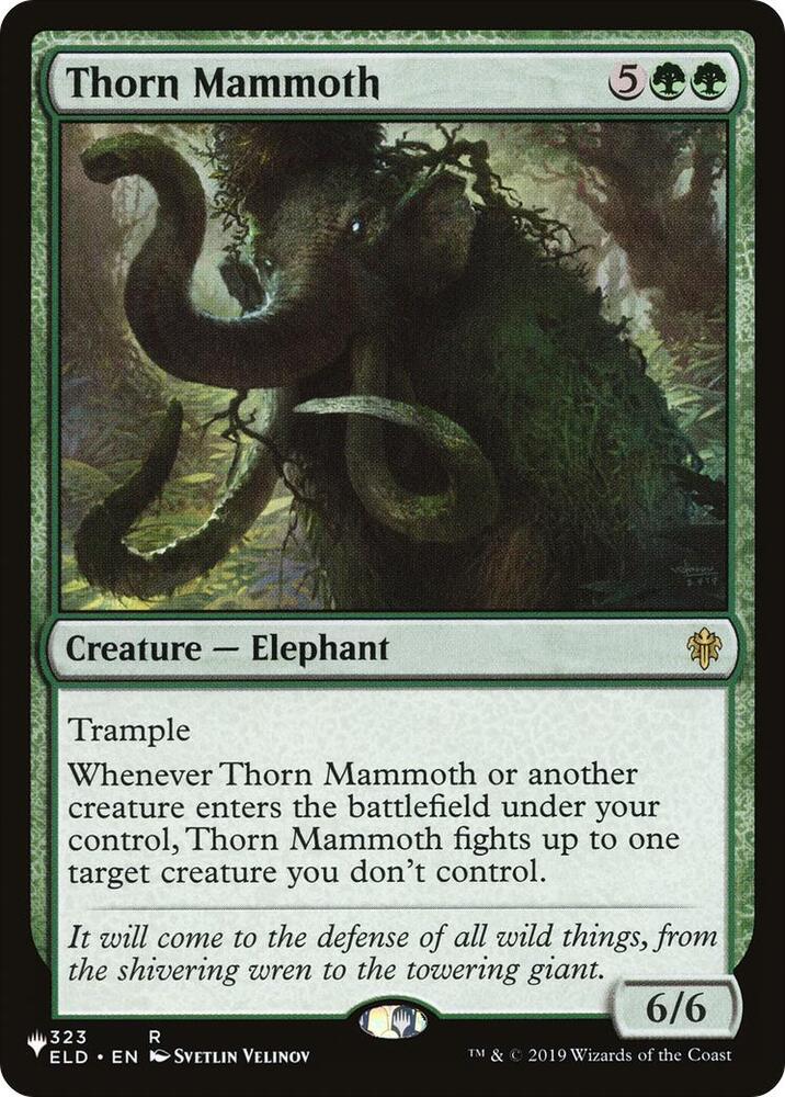 Thorn Mammoth ELD-323/5075 (The List Reprints)  | Good Games Morley