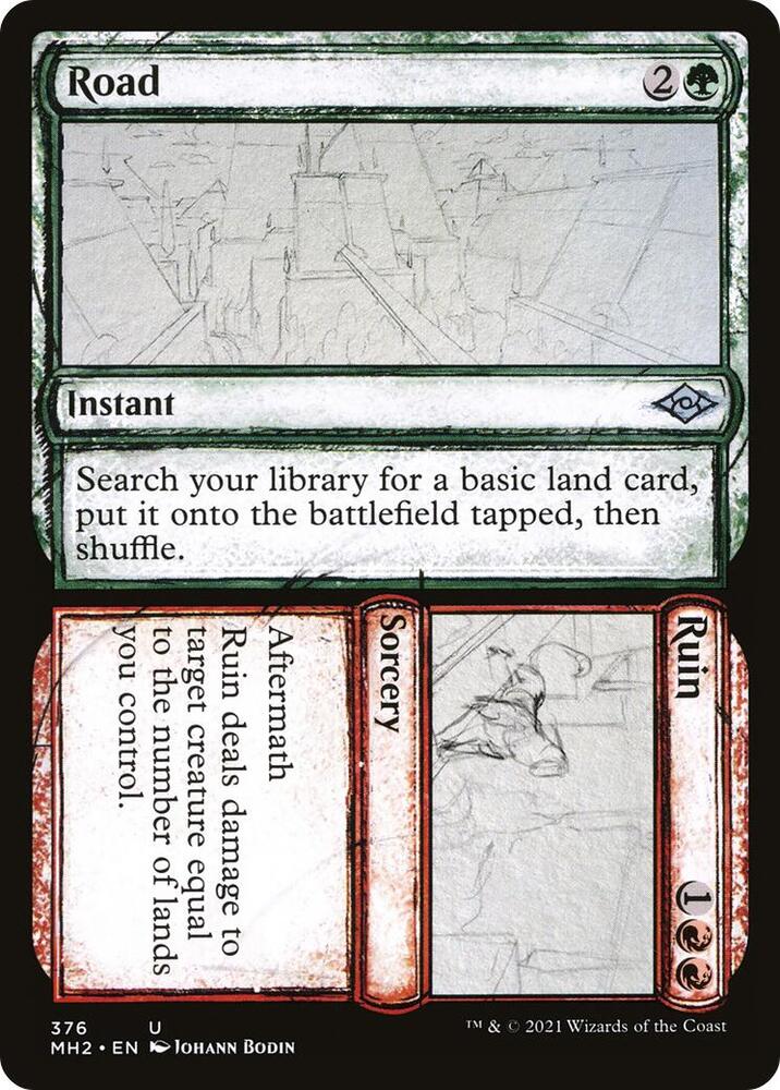 Road Ruin Showcase 376 (Modern Horizons 2)  | Good Games Morley