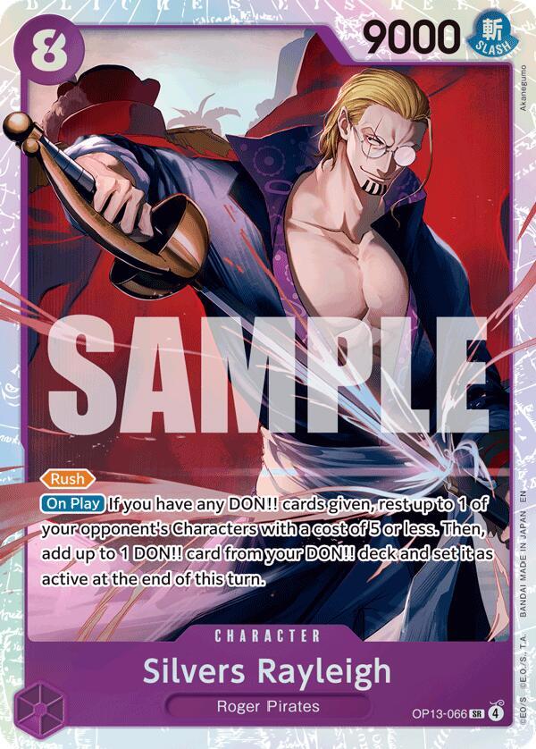 Silvers Rayleigh OP13-066 (Carrying On His Will)  - Foil | Good Games Morley