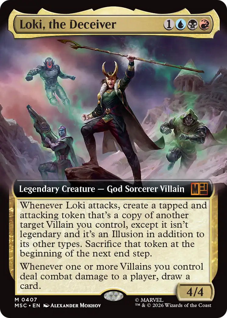Loki, the Deceiver (Extended Art) [Marvel Super Heroes Commander] | Good Games Morley