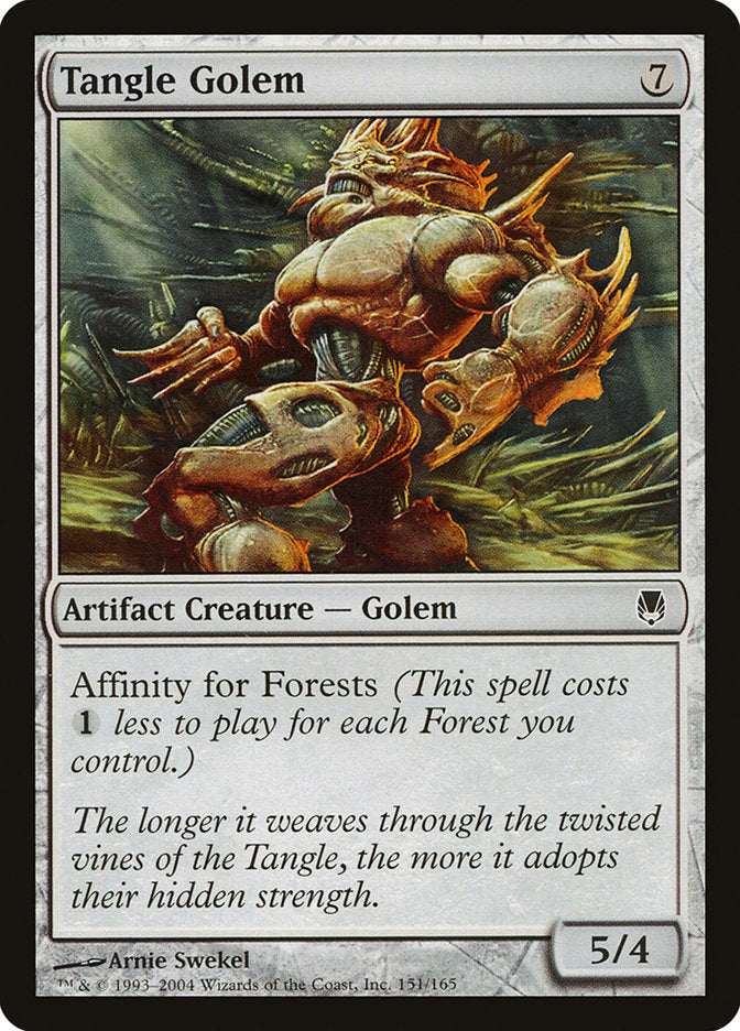 Tangle Golem 151/165 (Darksteel)  | Good Games Morley