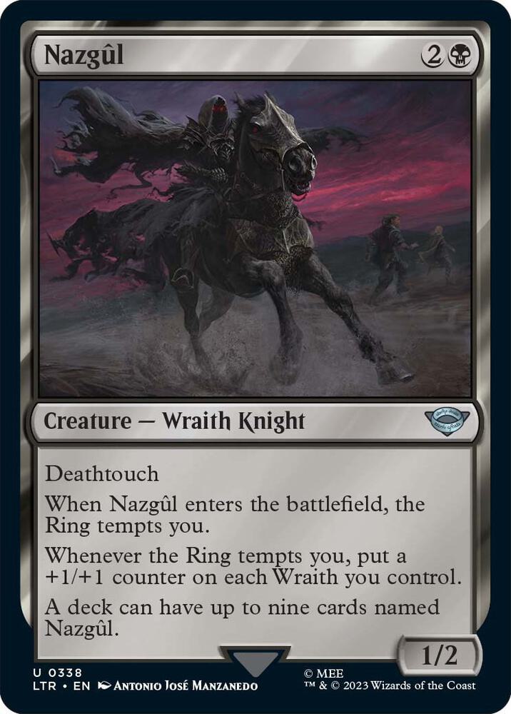 Nazgûl 338 (Universes Beyond: The Lord of the Rings: Tales of Middle-earth)  - Foil | Good Games Morley