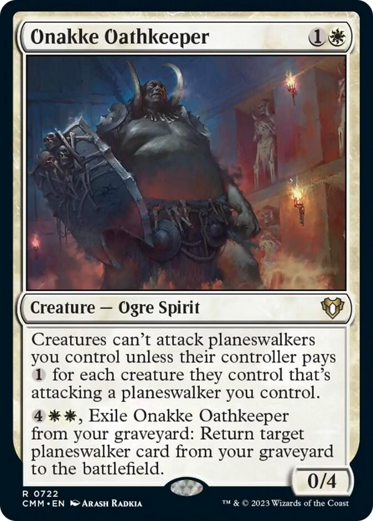 Onakke Oathkeeper [Commander Masters] | Good Games Morley