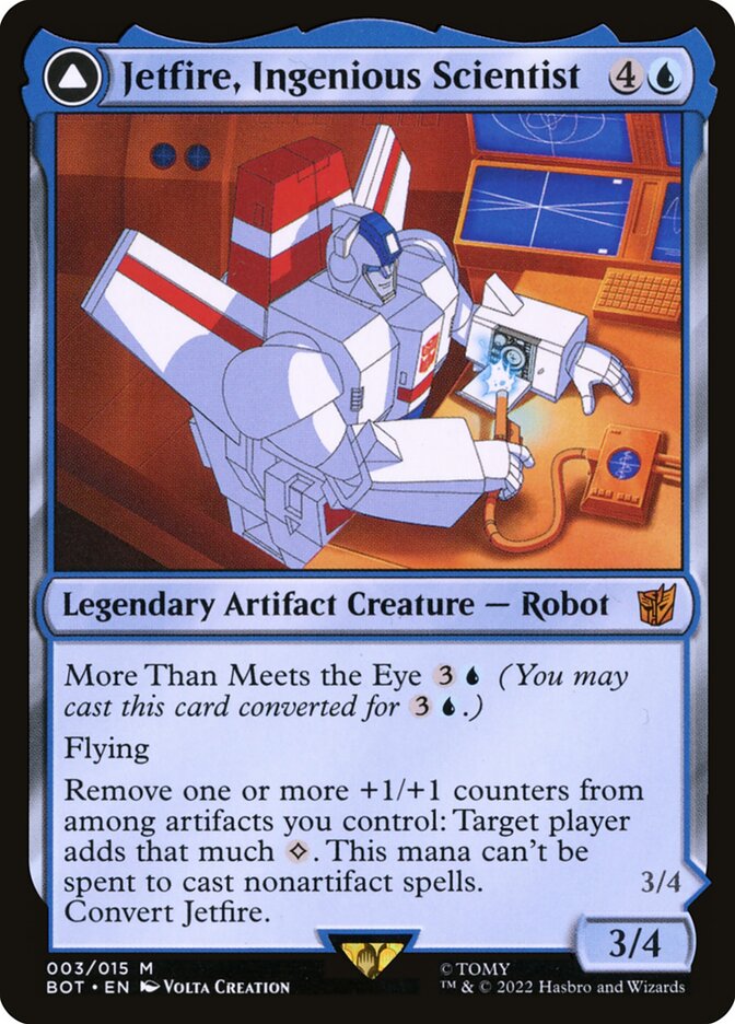 Jetfire Ingenious Scientist 3 (Universes Beyond: Transformers)  | Good Games Morley