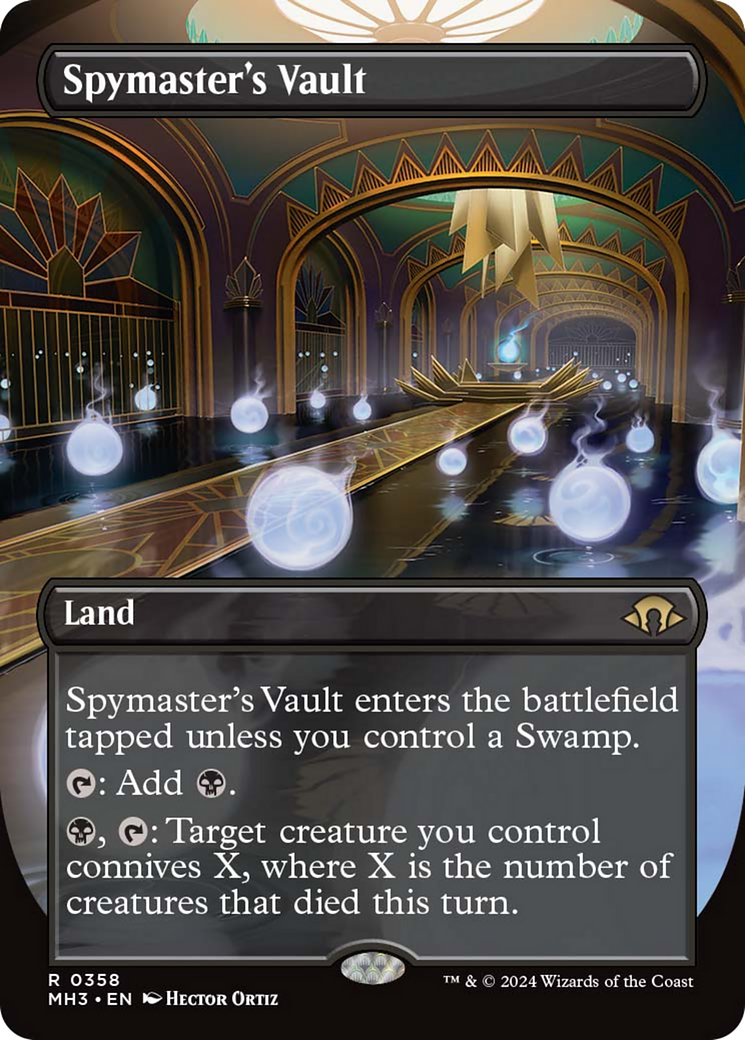 Spymaster's Vault (Borderless) [Modern Horizons 3] | Good Games Morley