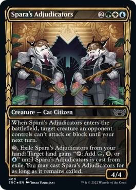 Sparas Adjudicators Gilded Foil 400/281 (Streets of New Capenna)  - Foil | Good Games Morley