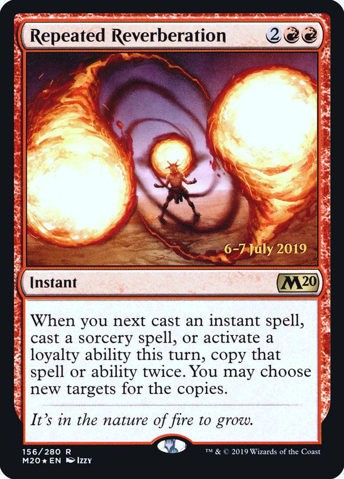 Repeated Reverberation [Core Set 2020 Prerelease Promos] | Good Games Morley