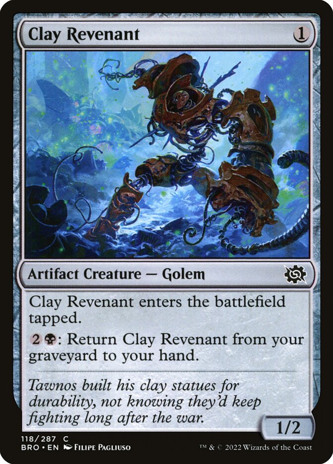 Clay Revenant 118/287 (The Brothers' War)  | Good Games Morley