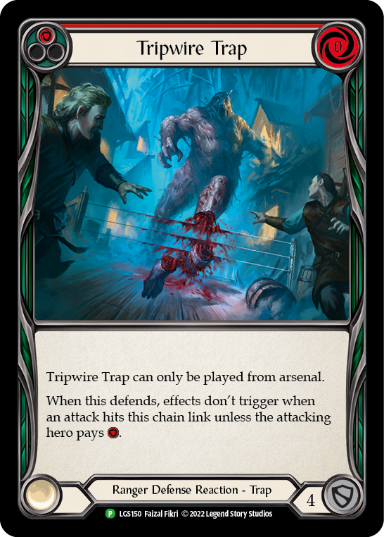 Tripwire Trap (Red) [LGS150] (Promo)  Rainbow Foil | Good Games Morley