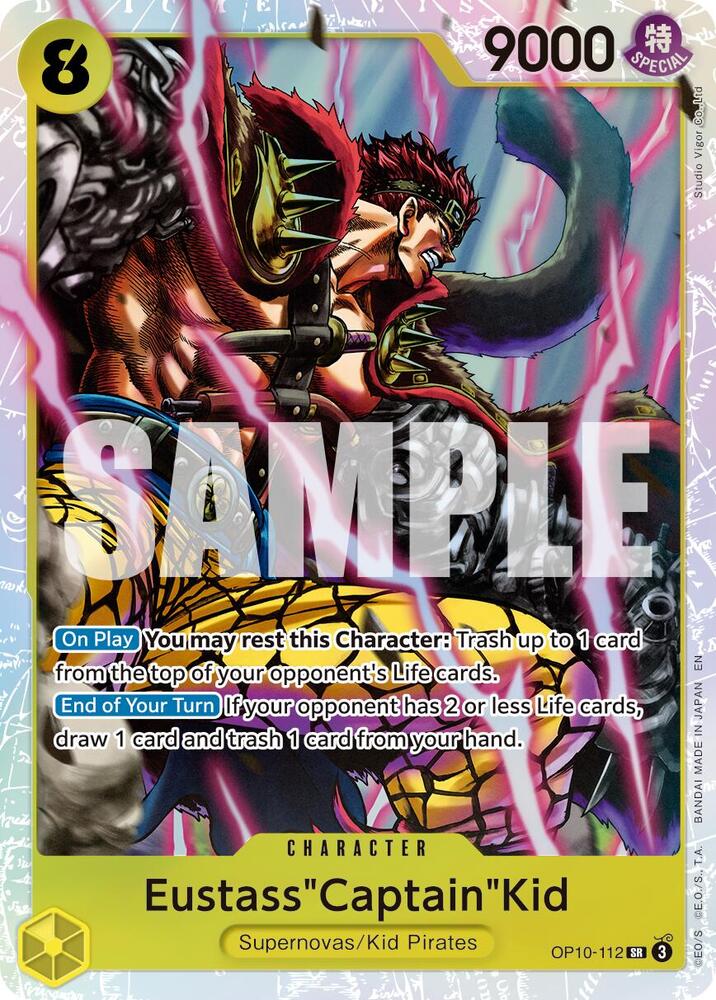 Eustass"Captain"Kid (Reprint) OP10-112 (Premium Booster -The Best- Vol. 2)  - Foil | Good Games Morley