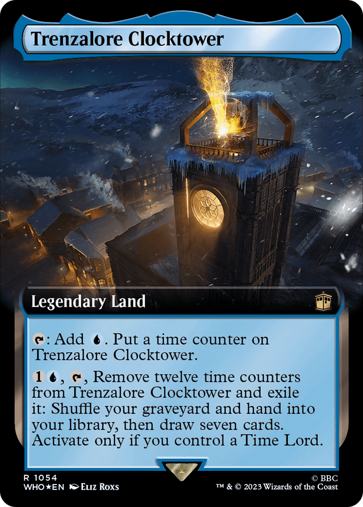 Trenzalore Clocktower (Extended Art) (Surge Foil) [Doctor Who] | Good Games Morley