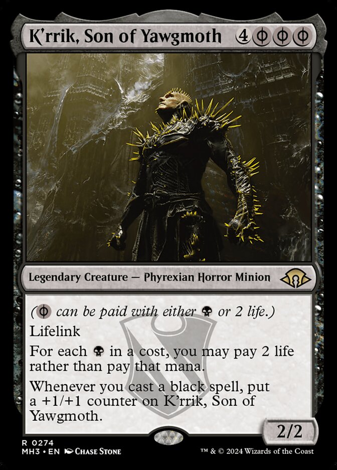 K'rrik, Son of Yawgmoth 274/319 (Modern Horizons 3)  | Good Games Morley